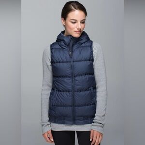 Lululemon Chilly Chill Puffy Vest size 8